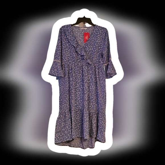 NWT Dress Blue and White #52 - Picture 5 of 16